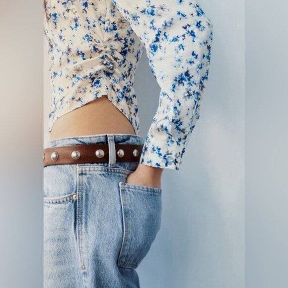 ZARA WOMEN'S SLIM FIT SHIRT sizeXS - Picture 2 of 8